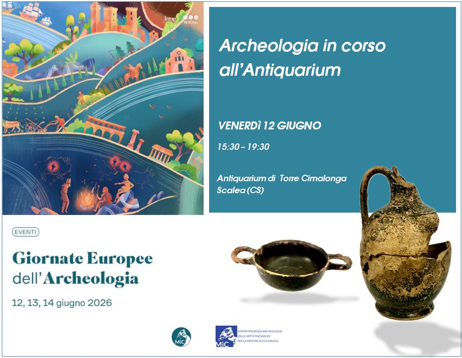 “Archeologia in corso all’Antiquarium di Torre  Cimalonga"